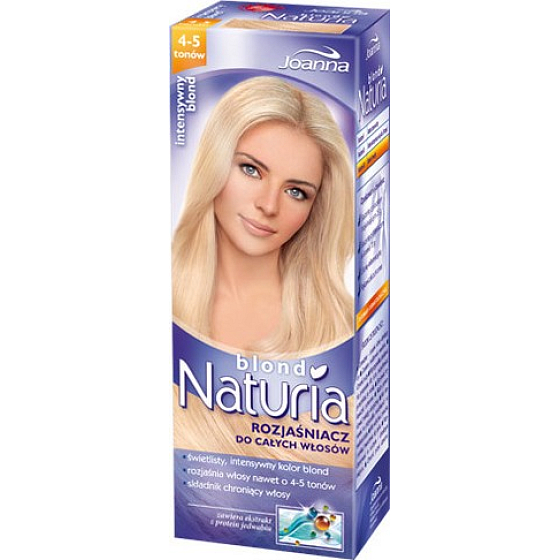 Joanna Naturia Blond intensywny rozjaśniacz do włosów 4-5 tonów