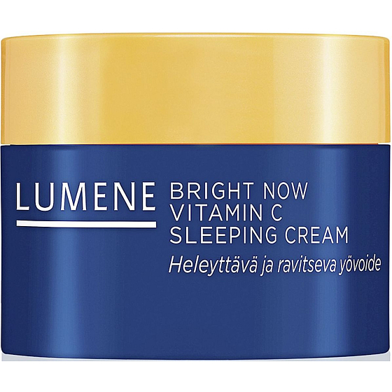 Lumene Bright Now Vitamin C+ Sleeping Cream Krém na spaní 15 ml