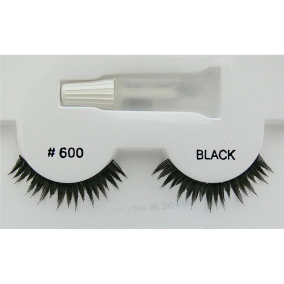 Face System Sztuczne rzęsy AC 600 1 para + klej 1 g