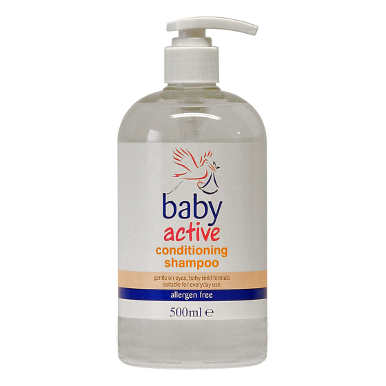 Baby Active jemný šampon pro děti 500 ml