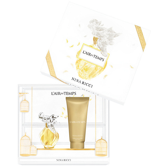 Nina Ricci L Air du Temps toaletní voda 50 ml + tělové mléko 100 ml, dárková sada