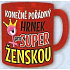 Nekupto Dárky s humorem Hrnek maxi Konečně pořádný hrnek pro super ženskou 0,8 l