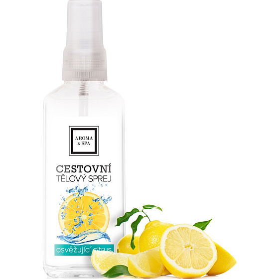 NeoCos Aroma & Spa Osvěžující citrus antibakteriální gel sprej 60 ml