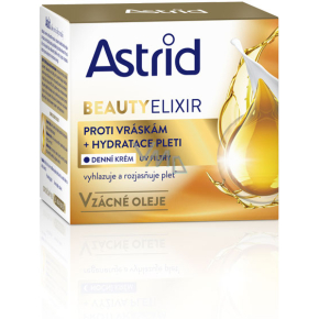 Astrid Beauty Elixir nawilżający krem do twarzy przeciwzmarszczkowy, 50 ml