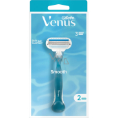 Gillette Venus Smooth damska maszynka do golenia + 2 wymienne głowice