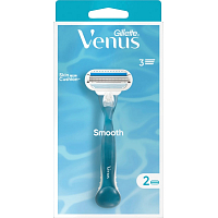 Gillette Venus Smooth damska maszynka do golenia + 2 wymienne głowice