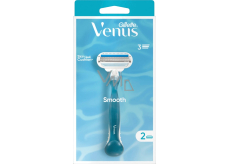 Gillette Venus Smooth damska maszynka do golenia + 2 wymienne głowice