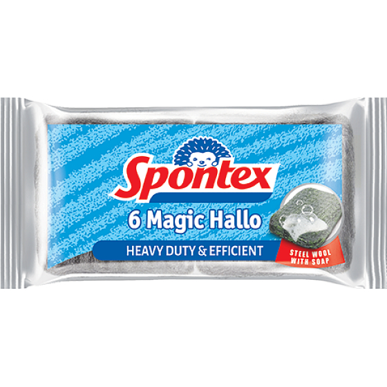 Spontex Magiczna gąbka z mydłem 6 sztuk
