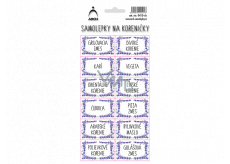 Arch Samolepky na kořenky Lawenda - Grilovací mieszanka 11 x 23,5 cm 0413 SK