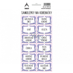 Arch Samolepky na kořenky Lawenda - Grilovací mieszanka 11 x 23,5 cm 0413 SK