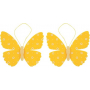 Motyl filcowy na zawieszenie 9 cm 2 sztuki w opakowaniu