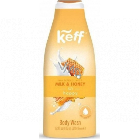 Keff Mléko & Med mycí gel na tělo 500 ml