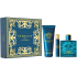 Versace Eros Eau de Parfum parfémovaná voda 100 ml + sprchový gel 150 ml + parfémovaná voda 10 ml, dárková sada pro muže