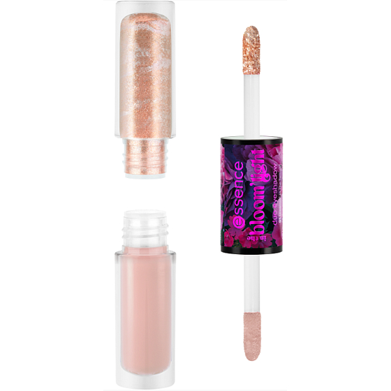 Essence In The Bloom'light duo płynne cienie do powiek 3,4 g