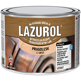 Lazurol Pragolesk C1037 nitrocelulozowy lak do drewna 375 ml