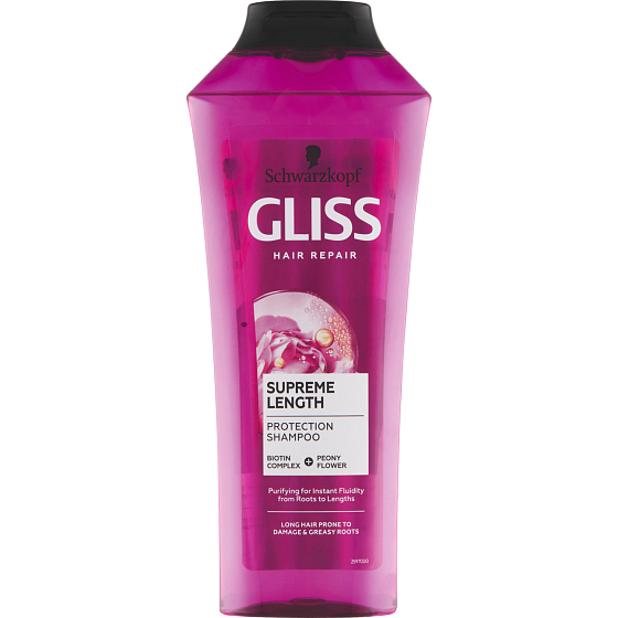 Gliss szampon ochronny Supreme Length do długich włosów, 400 ml