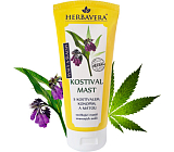 Herbavera maść komfrey z konopiami i miętą, 200 ml