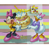 Nekupto Dárková papírová taška 33 x 26 x 13 cm Mickey Mouse 1 kus T225