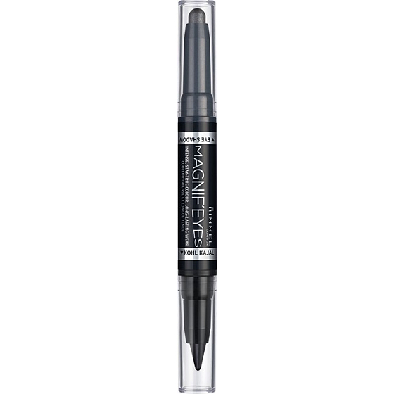 Rimmel London Magnif Eyes 2v1 oční stíny a kajalová tužka 001 Back To Blacks 1,6 g