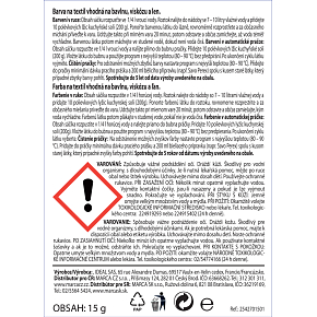 Ideal Duha oliwkowo zielony, farba do tkanin na bawełnę, wiskozę i len, na 300 g tkaniny, 15 g