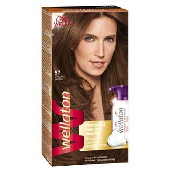 Wella Wellaton pěnová barva na vlasy 5/7 Světle kakaová