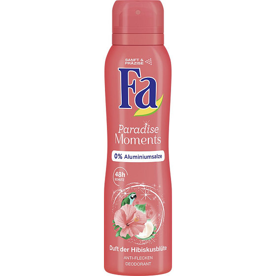 Fa Paradise Moments Hibiscus Scent deodorant sprej 150 ml