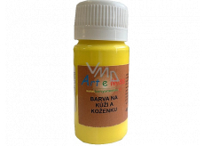 Art e Miss Farba na skórę, skórzane i podobne materiały 62 żółta 40 g