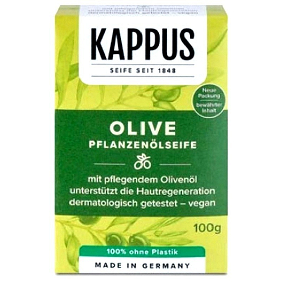 Kappus Oliwkowe naturalne mydło toaletowe 100 g