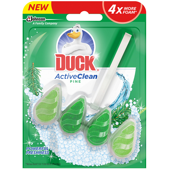 Duck Active Clean Pine Zawieszka do WC z aktywnym środkiem czyszczącym 38,6 g