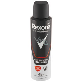 Rexona Men Active Protection + Invisible antyperspirant dezodorant spray dla mężczyzn 150 ml Rexona Men Active Protection + Invisible antyperspirant dezodorant spray dla mężczyzn 150 ml