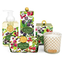 Michel Design Works Lesní plody pěnící tekuté mýdlo 530 ml + mléko na ruce a tělo 236 ml kosmetická sada péče o ruce