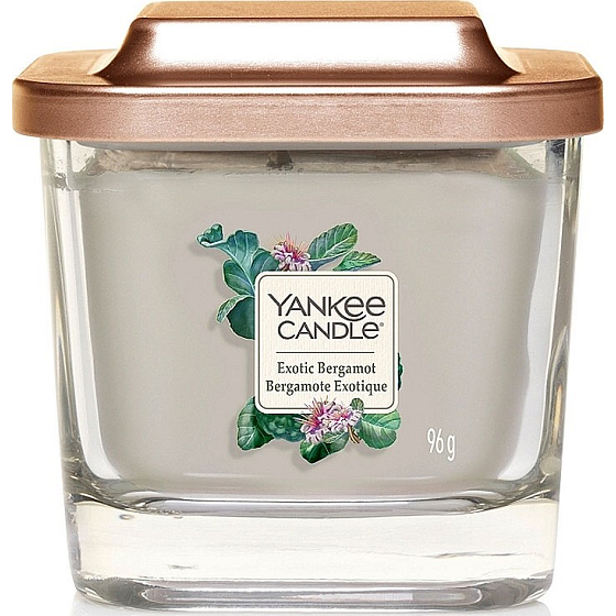 Yankee Candle Exotic Bergamot - Exotický bergamot sojová vonná svíčka Elevation malá sklo 1 knot 96 g