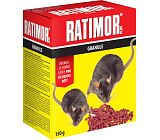 Ratimor Plus Bromadiolon pułapka na gryzonie, granulki, 150 g