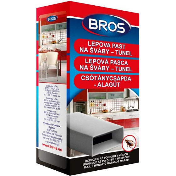 Bros Lepová past na šváby - tunel 1 kus