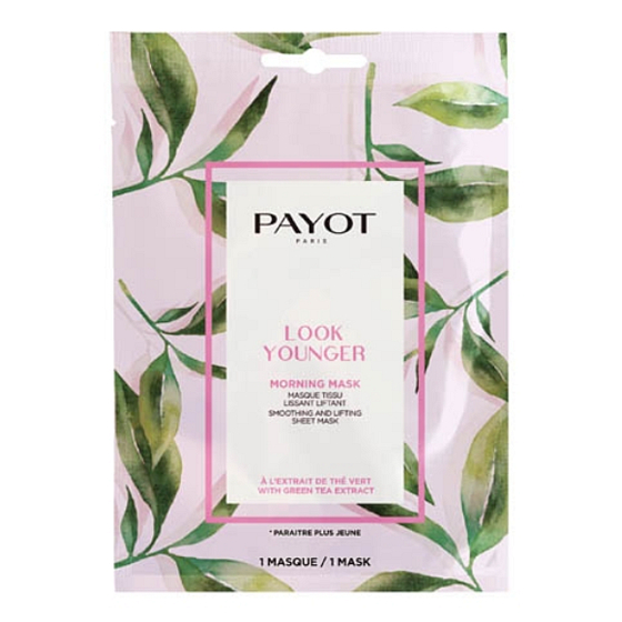 Payot Morning Look Younger Masque Liftingová vyhlazující látková maska 15 kusů x 19 ml