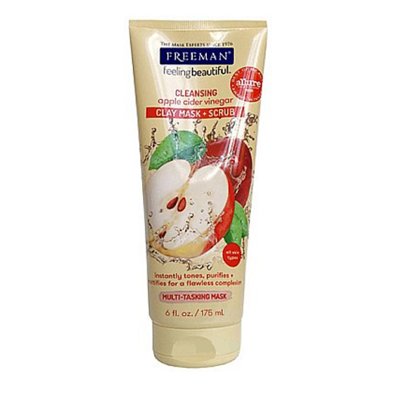 Freeman Feeling Beautiful 4v1 Jablečný ocet Jílová pěnící pleťová maska 150 ml