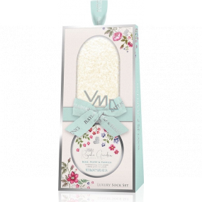 Baylis & Harding Královská zahrada krém na nohy 50 ml + superměkké ponožky 1 pár, kosmetická sada