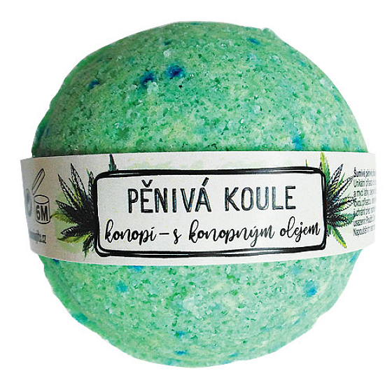 Bohemia Gifts Cannabis Olej konopny musująca kula 100 g