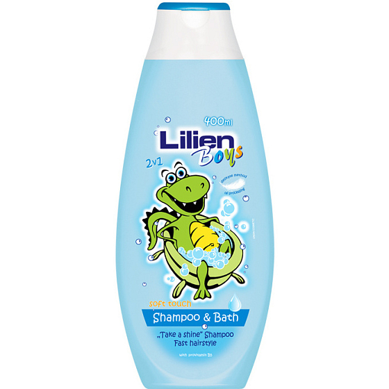 Lilien Boys szampon i płyn do kąpieli 2w1 dla chłopców 400 ml