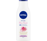 Nivea Rose Touch mleczko do ciała, 400 ml