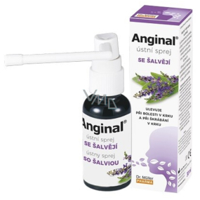 Dr. Müller Anginal spray do gardła z szałwią środek medyczny 30 ml