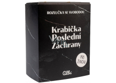 Albi Pudełko ostatniej ratunkowej Dla Pana Młodego 8 x 11 x 5,5 cm