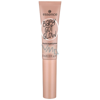 Essence Baby Got Glow płynny rozświetlacz 10 Sassy in Silk 10 ml