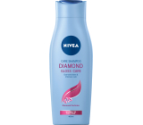 Nivea Diamond Gloss Care szampon pielęgnacyjny, 400 ml