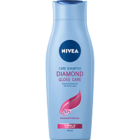 Nivea Diamond Gloss Care szampon pielęgnacyjny, 400 ml