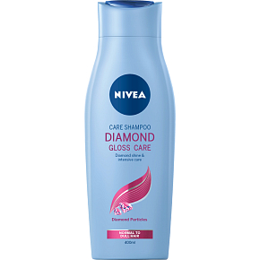 Nivea Diamond Gloss Care szampon pielęgnacyjny, 400 ml