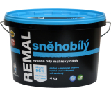REMAL Śnieżnobiała wysoce biała farba na ścianę, 4 kg