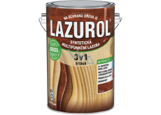 Lazurol 3v1 S1045 tenkovrstvá lazura na dřevo T022 palisandr 4 l