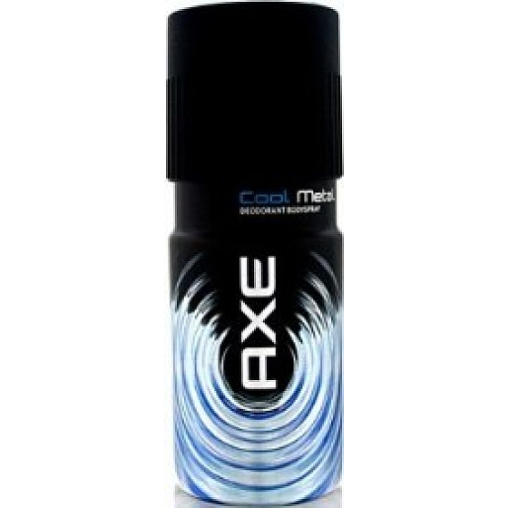 Axe Cool Metal deodorant sprej pro muže 150 ml