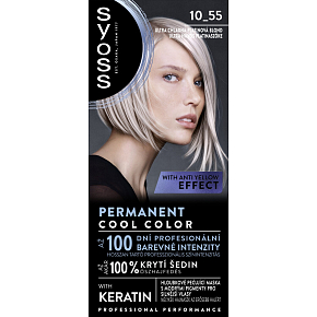 Syoss Blond barwa do włosów, 10-55 Ultra Platynowy Blond